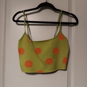 Orange slices tank top